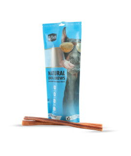 SITKA Farms Bully Sticks XL 12 inch - 6 Count - Bully Sticks 100% Natural and Long Lasting Dog Chews for Medium Large and Small Dogs of All Breeds - Grain & Rawhide Free Chews