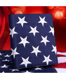 American Flag 4X6 Usa Flag - In USA Outdoor Us-Flags Large Sewn Nylon American Flag With Embroidered American Flag Outside Hanging Weatherproof Standard American Flag