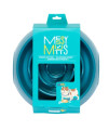 Messy Mutts Dog Slow Feeder Blue 3 Cups