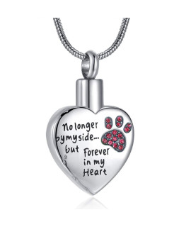 RIMZVIUX Pet Urns for Dog Ashes Cremation Jewelry for Ashes for Dog Cat Ashes Necklace Heart Locket Urn Necklace With Snake Chain (Rugby)