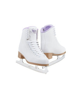 Jackson classic Purple SoftSkate 380 Womensgirls Ice Figure Skates - girls Size 30