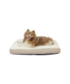 Armarkat Mat Model M12HMB/MB-M Medium With Handle, Dog Crate Mat with Poly Fill Cushion & Removable Cover