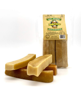 Tibetan Dog Chew Yak Cheese Sticks - Natural Handmade Treats for Medium Dogs, Long-Lasting, Easy to Digest with No Additives, Rawhide, Grains, or Gluten, Perfect for Aggressive Chewers, 4 Chews