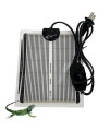 YOUMU Reptile Heating Pad- (5W/15W/25W/35W) Temperature Adjustable Terrarium Heat Mat for Turtle/Snake/Frog/Lizard/Small Animals/Plant Box (5W(7.08in5.9in))