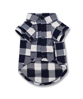 Ctilfelix Dog Shirt Plaid Puppy Clothes for Small Medium Large Dogs Cats Boy Girl Kitten Soft Pet T-Shirt Breathable Tee Outfit Adorable Grid Apparel Thanksgiving [Blue1; 3XL]