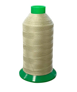 Serabond Bonded Polyester Thread 92 UV Resistant Heavy Duty Sewing Thread 8 oz Spool - can Be Used On Home Sewing Machines (Sand)
