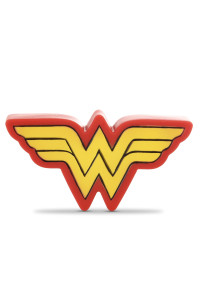 DC Comics for Pets Wonder Woman Dog Toy Vinyl Squeaky Dog Toy, Plastic Dog Toy for All Dogs to Add to Dog Toy Bin Officially Licensed DC Comics Dog Toy