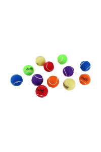 Midlee X-Small Dog Tennis Balls 1.5 Pack of 12 (Solid, 1.5 inch)