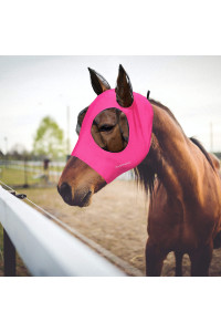 Sampson Horse Fly Mask,Fly Masks for Horses with Ears, Comfortable&Elasticity Lycra Fly Mask