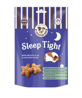 Laughing Dog - Nighttime Sleep Tight Dog Treats - Oven-Baked Natural Dog Biscuits, Wheat and grain Free - 125g