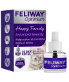 Feliway Optimum Refill, The Best Solution to Ease cat Anxiety, cat conflict and Stress in The Home
