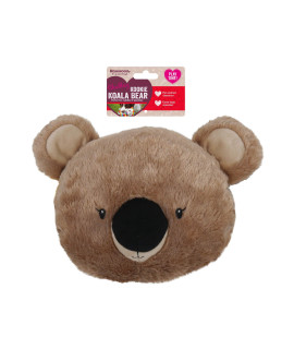 Kookie Koala Bear, Plush Interactive Dog Toy - Brown
