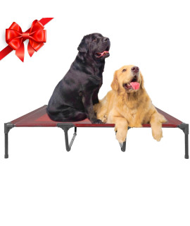 suddus Elevated Dog Beds Waterproof Outdoor, Portable Raised Dog Bed, Dog Bed Off The Floor, Dog Bed Easy Clean Indoor or Outdoor Use, Multiple Sizes