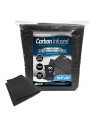Aquatic Experts Aquarium Carbon Pad - Activated Carbon Filter Pad - Cut to Fit Carbon Infused Filter Pad for Crystal Clear Fish Tank and Ponds - Carbon Filter Pads for Aquarium - 10.5 x 36