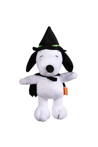 Peanuts for Pets 6 Inch Halloween Snoopy Witch Plush Dog Toy with Squeaker, Small Dog Toy Fabric Snoopy Plush Dog Toys, Cute Dog Toys for All Dogs Squeaky Dog Toys, Stuffed Dog Toys