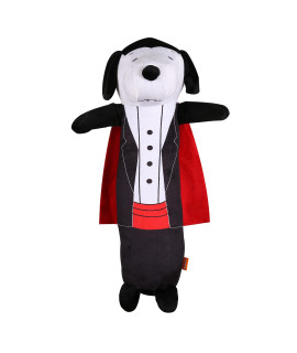 Peanuts for Pets 24 Charlie Brown Halloween Snoopy Dracula Bobo Body Plush Figure Dog Toy with Squeaker Snoopy Plush Dog Toys, Halloween Dog Toys Squeaky Dog Toys - Stuffed Dog Toys for All Dogs