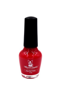 Warren London Dog Nail Polish in A Bottle Premium Coverage & Color- Made in USA- Red