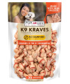 Pur Luv K9 Kraves Rawhide Free Bone Dog Treats, Chicken Flavor, Made with Real Chicken and Limited Ingredients, Healthy, Easily Digestible, Long Lasting, and High Protein Dog Treat, 20 Count