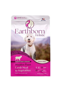 Earthborn Holistic Meadow Feast Grain-Free Natural Dry Dog Food, 25 lb