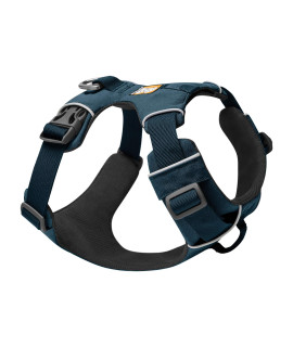 Ruffwear, Front Range Dog Harness, Reflective and Padded Harness for Training and Everyday, Blue Moon, XX-Small