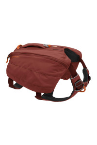 Ruffwear, Front Range Dog Day Pack, Backpack with Handle for Hikes & Day Trips, Red Clay, Medium