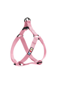 Pawtitas Solid Color Step in Dog Harness or Vest Harness Dog Training Walking of Your Puppy Harness Extra Small Dog Harness Pink Cherry Blossom Dog Harness