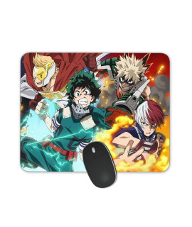 Personalized Rectangular gaming Mouse Pad, My Hero Academia-Anime-computer Mouse Pad, Natural Non-Slip Rubber Mouse Pad