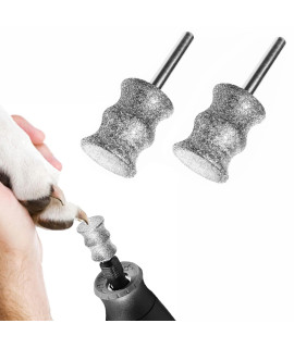 OVATAVO Dog Nail Trimmer Tools for Dremel - Paws Grooming & Smoothing for Medium Large Dogs - 1/8 Dog Nail Grinder Attachment (2XL)