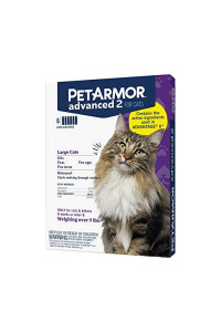 PetArmor Advanced 2 Flea Prevention for Large Cats, 6 Month Supply