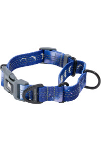 Leashboss Martingale Collar for Dogs Reflective Nylon Dog Collar for Large Dogs, Medium and Small Dogs No Pull Pet Training Collar Small Quick Release Buckle, Adjustable Pet Collar
