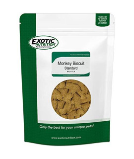 Monkey Biscuits (Standard 9 lb.) - Healthy & crunchy Biscuit Treat for Prairie Dogs Parrots Squirrels Sugar gliders Hamsters Rats Rodents s Macaws cockatoos Birds & Other Small Pets