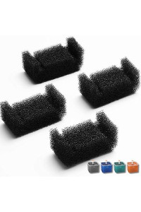 iPettie Replacement Sponge Filter for Neverland Cat Water Fountain with LED Light, 67oz/2.0L, IP-830-S4, 4 Pack