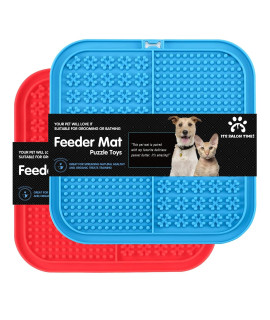 Hipoll Dog Slow Feeders Helps Reduce Boredom & Anxiety?Feeder Mat for Yogurt or Peanut Butter?Dog Puzzle Toy Alternative to a Slow Feeder Dog Bowl?Interactive Dog Toy Help for Nail Trimming?Bathing