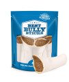 Best Bully Sticks 5 to 6 Inch Sweet Potato Stuffed Shin Bones - USA Baked & Packed Shin Bones for Dogs - Highly Digestible Fillings, Long Lasting and Refillable - 5 Pack