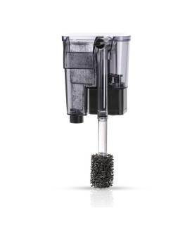 DaToo Aquarium Hang On Filter Small Fish Tank Hanging Filter Power Waterfall Filtration System