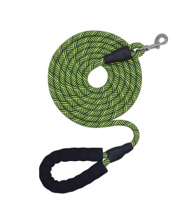 10 FT Heavy Duty Dog Leash with Comfortable Padded Handle Reflective Dog Leashes for Dog Leash for Medium and Large Dogs Walking Training Hiking (Green)