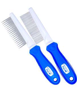 Horicon Pet Detangling and Grooming Dog Comb Set for Dogs, Cats, Small Animals