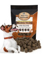 BRUTUS & BARNABY Training Treats for Dogs - Peanut Butter & Banana - All-Natural Healthy Low Calorie Vegan Treat - Great to Use for Rewards in Training Your Puppy Or Dog
