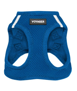 Voyager Step-in Air Dog Harness - All Weather Mesh Step in Vest Harness for Small and Medium Dogs and Cats by Best Pet Supplies - Harness (Royal Blue), XL (Chest: 20.5-23)