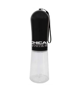 MLB Dog Water Bottle - Chicago White SOX Baseball Pet Water Bottle. Best Cat Water Bottle. Water Fountain Dispenser for Dogs & Cats, 13.5oz . Cool Pet Travel Water Bottle with 2 Carbon Water Filter