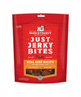Stella & Chewy's Just Jerky Bites Real Beef Recipe Dog Treats, 6 oz. Bag