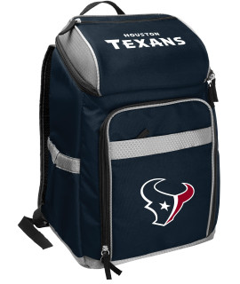 Rawlings NFL Soft-Sided Backpack cooler 32-can capacity Houston Texans