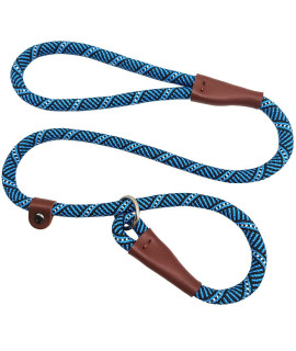 SEPXUFORE 3FT Slip Lead Dog Leash, 1/2 inch Rope Dog Walking and Training Lead, No Pull Strong Nylon Leash Great for Medium and Large Blue