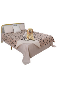 Waterproof Blankets for Dogs - NANBOWANG Dog Bed Covers for Large Dogs, Water Absorb Training Pads (5282 Beige)