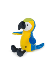 Petface Planet Plush Parrot Eco Friendly Dog Toy