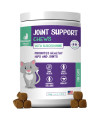 SWAGGY TAILS Glucosamine for Cats, Joint Inflammation Supplement, Cat Joint Chews - Joint Support for Cats with MSM, Chondroitin, Antioxidants - Premium Arthritis Pet Supplements (60 Chews)