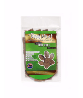 Real Meat Air-Dried Jerky Treats, Free-Range, All-Natural (Beef Stix, 8oz)