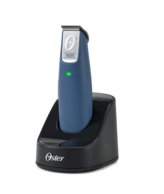 Oster Professional cordless Finisher Animal Trimmer with Rechargeable Battery, Blue