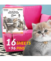 PURRRFECT PAWZ 16-Pack, Clear Cat Scratch Furniture Protector, Cat Scratch Deterrent, Cat Sofa Protector to Prevent Cat Scratching, Precut Couch Scratch Guards to Stop Cats from Scratching Furniture
