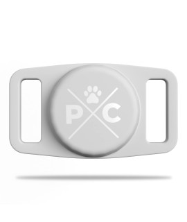 Pup Culture AirTag Dog Collar Holder, Extra-Durable, Lightweight, and Protective AirTag Case for Dog Collar - Track Your Pet Using Apple AirTag Technology - Dog Collar AirTag Holder -For Dogs and Cats